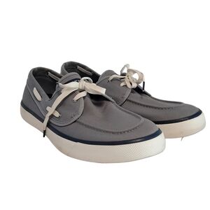 Sperry Mens Top Slider Casual Boat Shoes Gray Size 10.5
